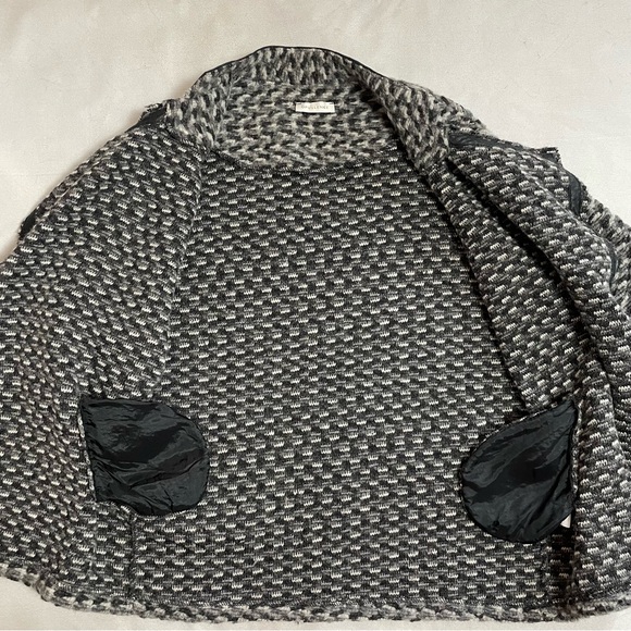 Opullence Wool Knit Jacket Made In France Size T1 US S - Picture 8 of 13